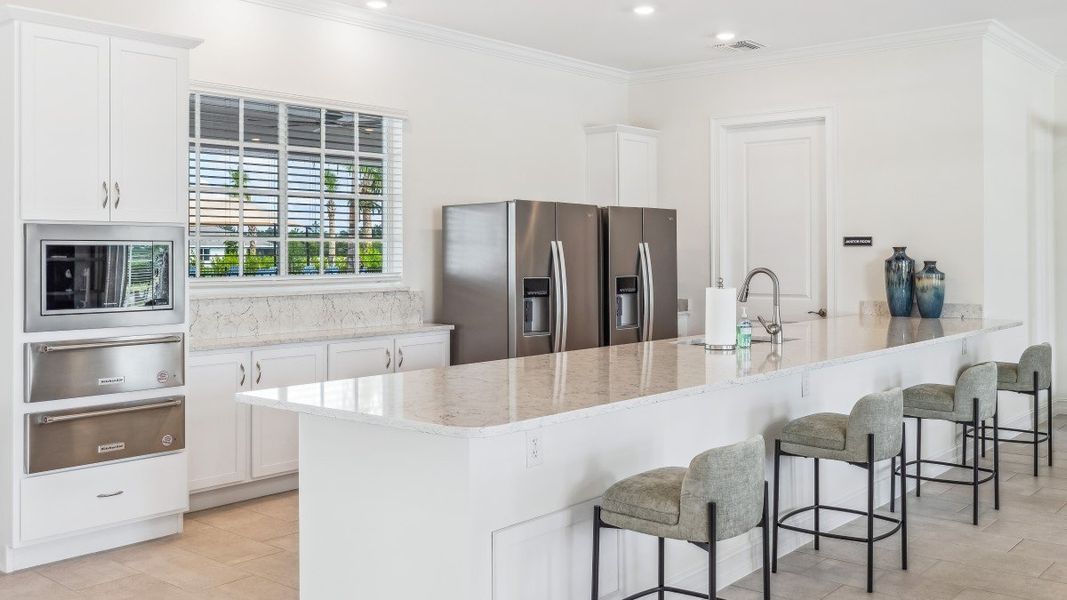 Furnished interior in a model home at Palmetto Landing at Babcock Ranch in Punta Gorda (Image 55).