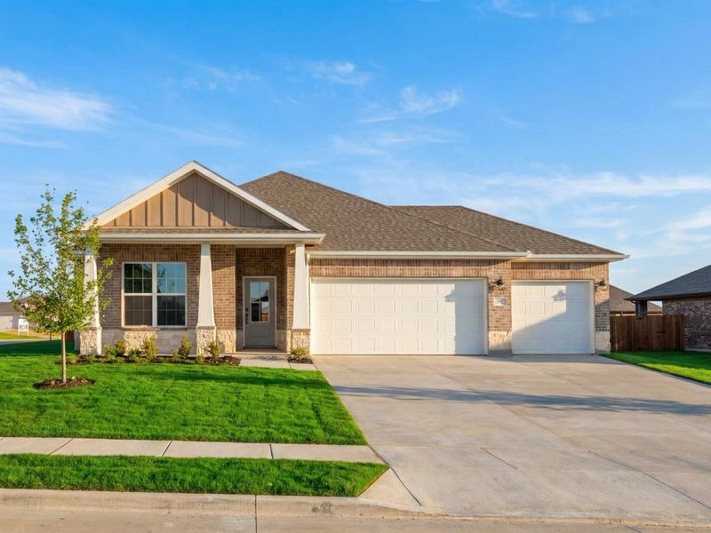 Front exterior of a home in the Waverly Estates community, located in Josephine, TX (Image 3).
