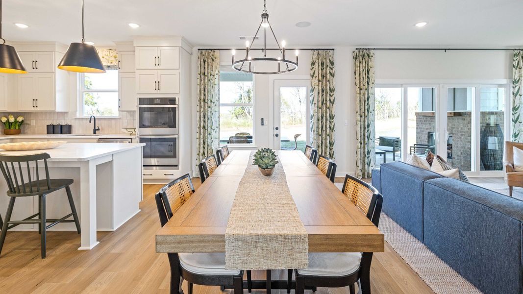 Furnished interior in a model home at Riley Farms in Rockvale (Image 21).