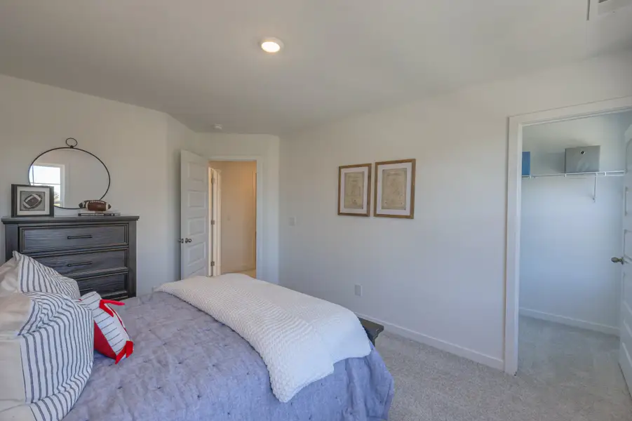 Furnished interior in a model home at Langford Farms in Gallatin (Image 44).