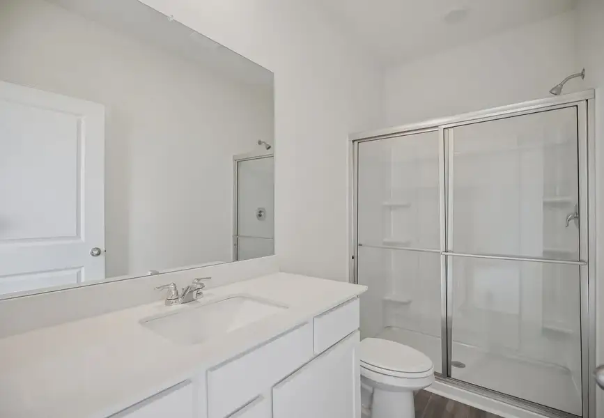 Furnished interior in a model home at Crescent Pointe in Carrollton (Image 8).