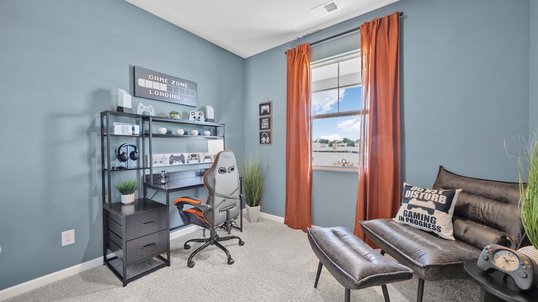 Furnished interior in a model home at Remington Chase in Perry (Image 20). Furnished interior in a model home at Remington Chase in Perry (Image 20).