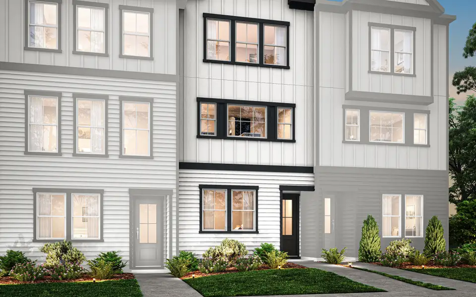 Front exterior of a home in the Bellflower community, located in Charlotte, NC (Image 5).