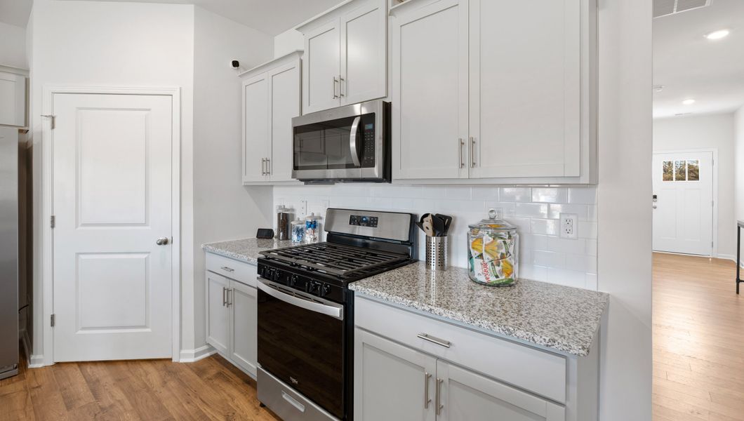 Furnished interior in a model home at Sage Grove in Lyman (Image 9).