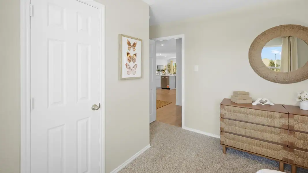 Furnished interior in a model home at Wildwood Estates in Nolanville (Image 27).