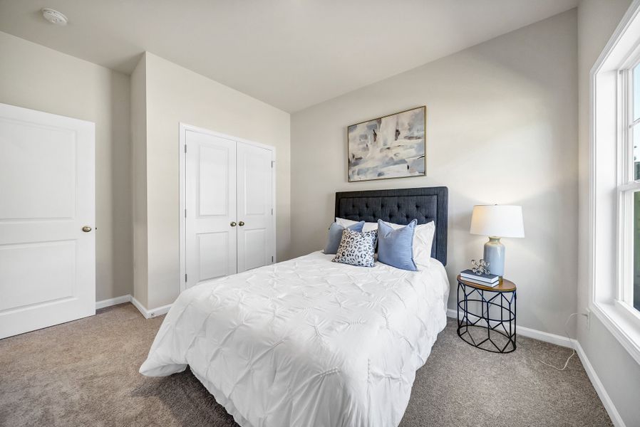 Furnished interior in a model home at Portrait Hills in Aiken (Image 55).