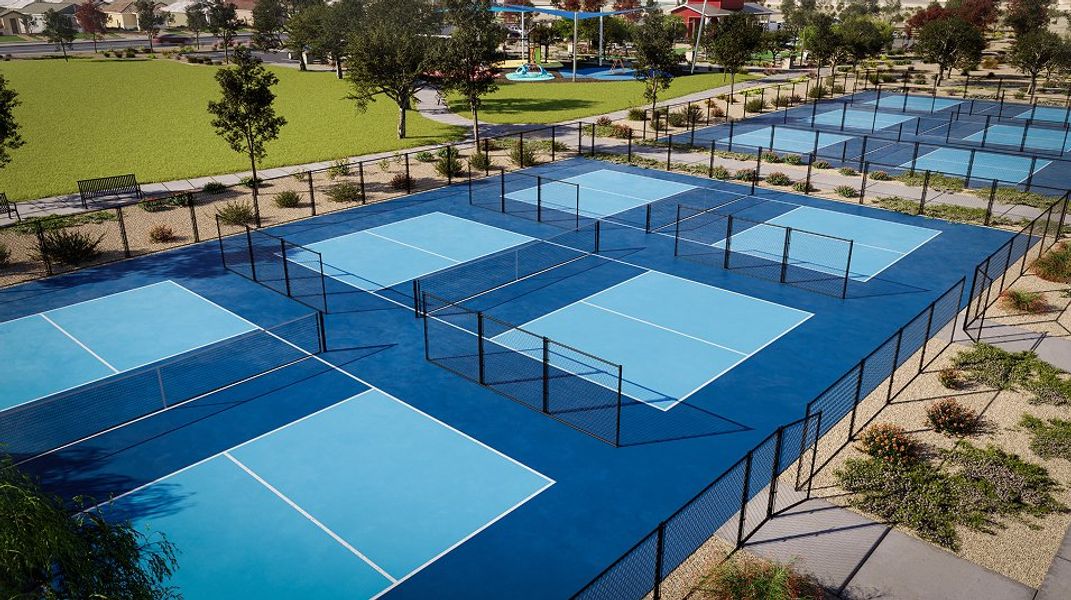 Anderson Farms Amenity Sports Court Pickleball