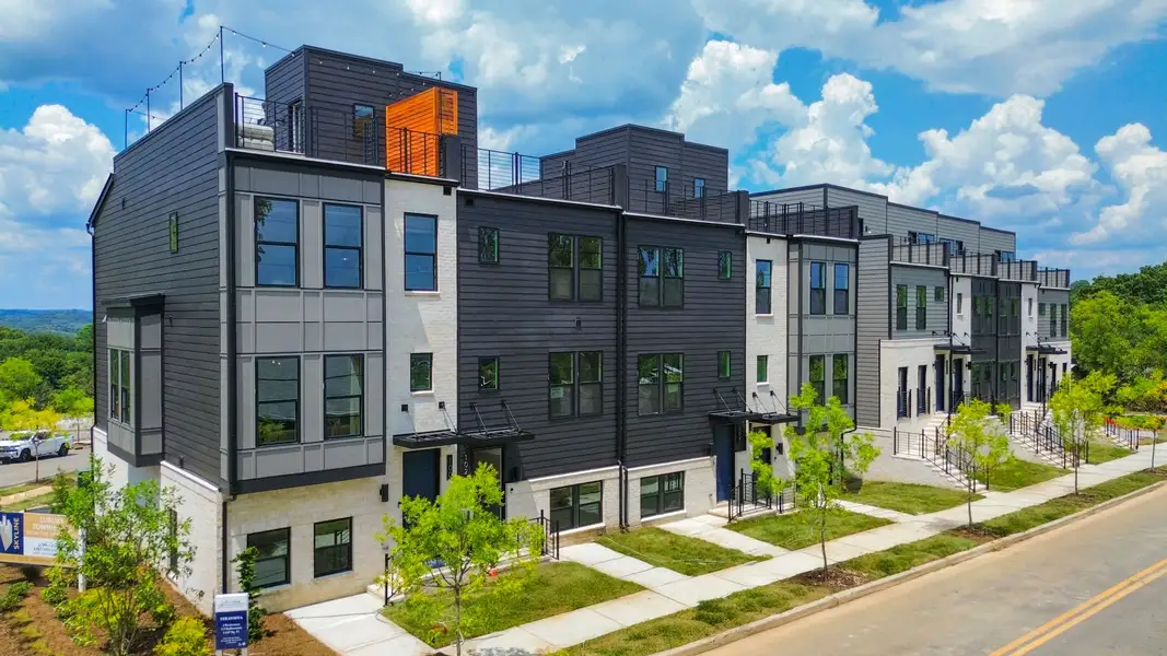Skyline Townhomes New Home in Nashville TN with amazing views