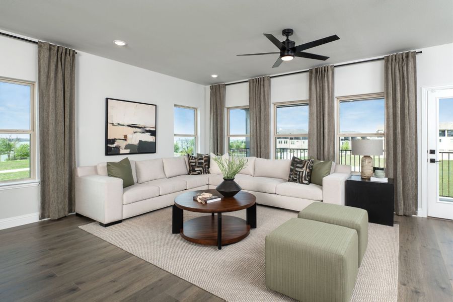 The Bridgeport Townhome Model