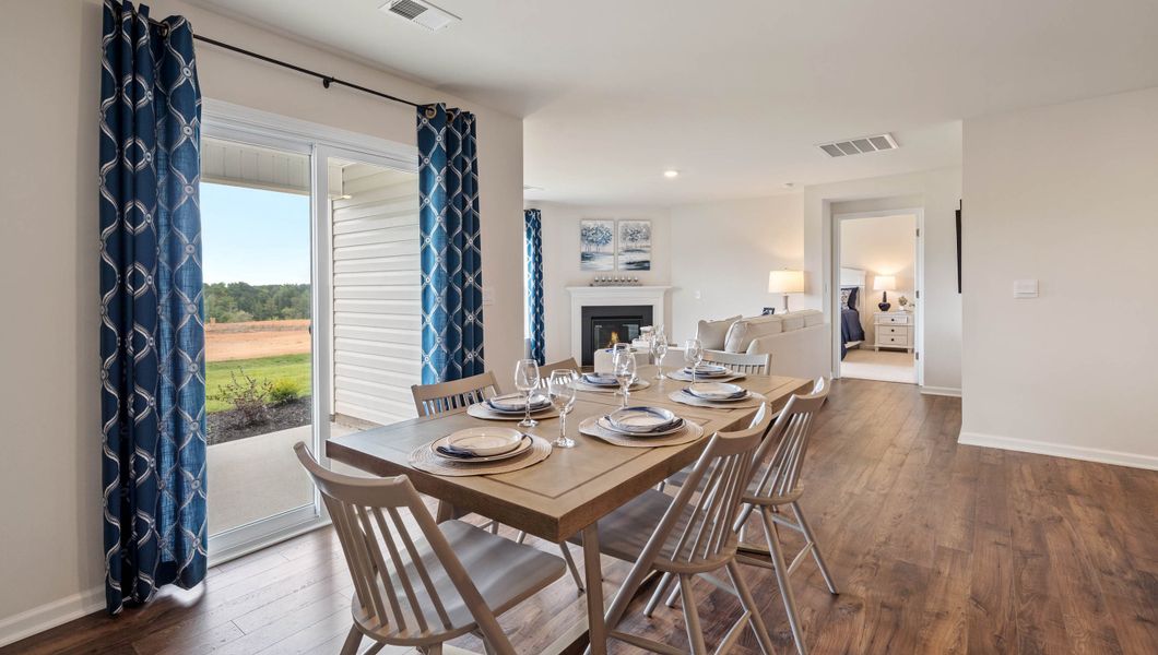 Furnished interior in a model home at Lakestone in Woodruff (Image 15). Furnished interior in a model home at Lakestone in Woodruff (Image 15).