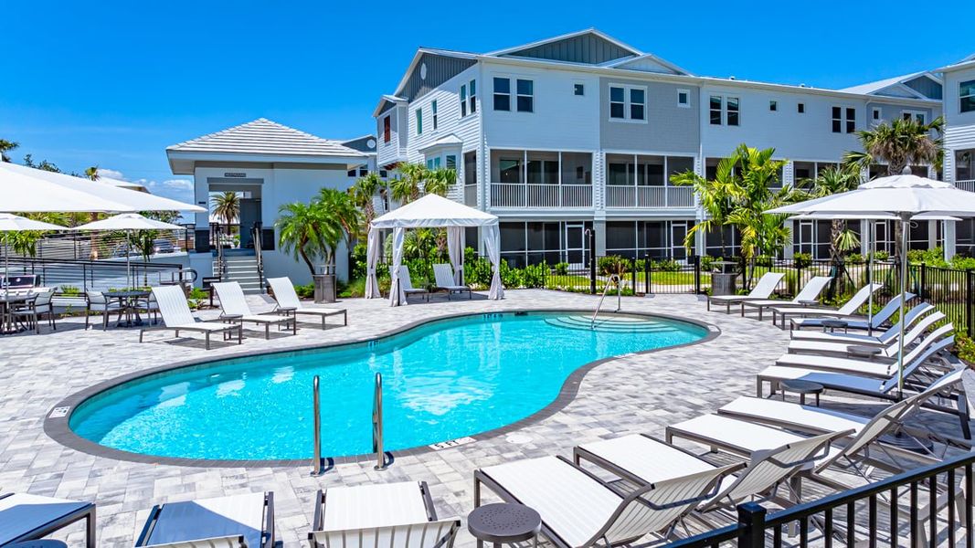 Front exterior of a home in the Seahaven community, located in Punta Gorda, FL (Image 2).