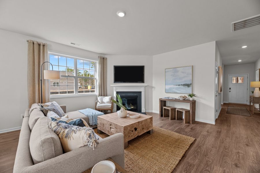 Furnished interior in a model home at Bayberry Park in New Bern (Image 42). Furnished interior in a model home at Bayberry Park in New Bern (Image 42).