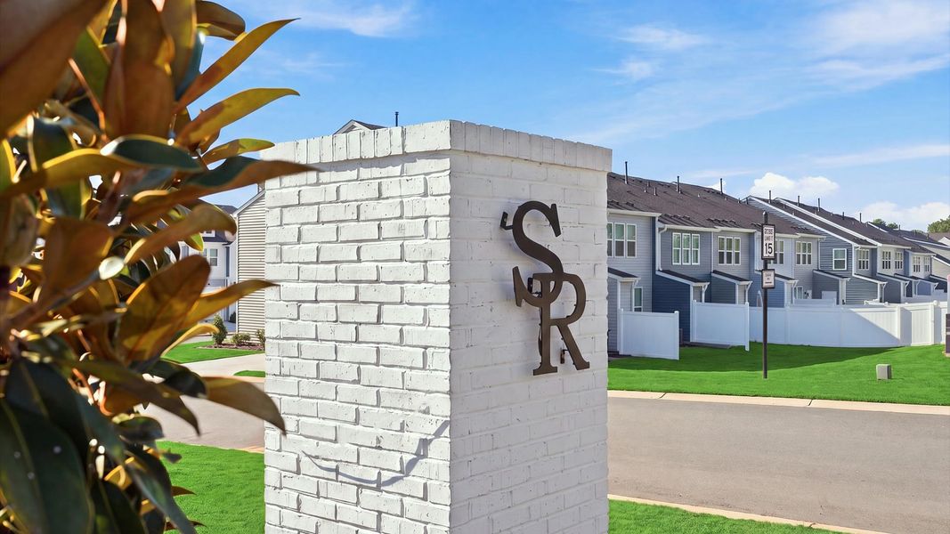 Entrance to the Silo Ridge community in Anderson, SC, featuring signage and landscaping (Image 11). Entrance to the Silo Ridge community in Anderson, SC, featuring signage and landscaping (Image 11).