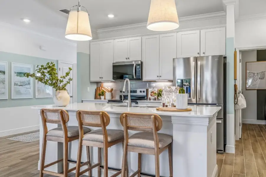 Furnished interior in a model home at Port Saint Lucie in Port St. Lucie (Image 4).