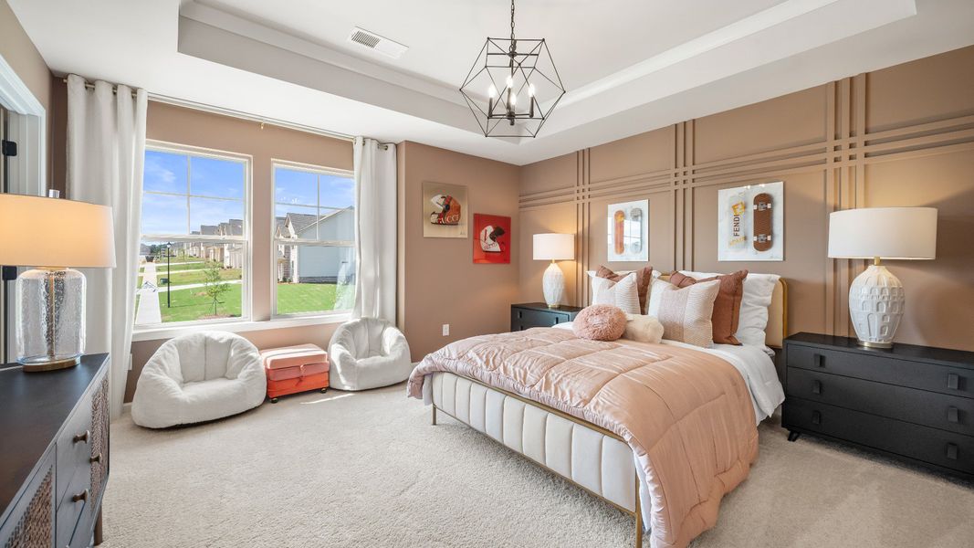 Furnished interior in a model home at Adagio in Dacula (Image 9). Furnished interior in a model home at Adagio in Dacula (Image 9).