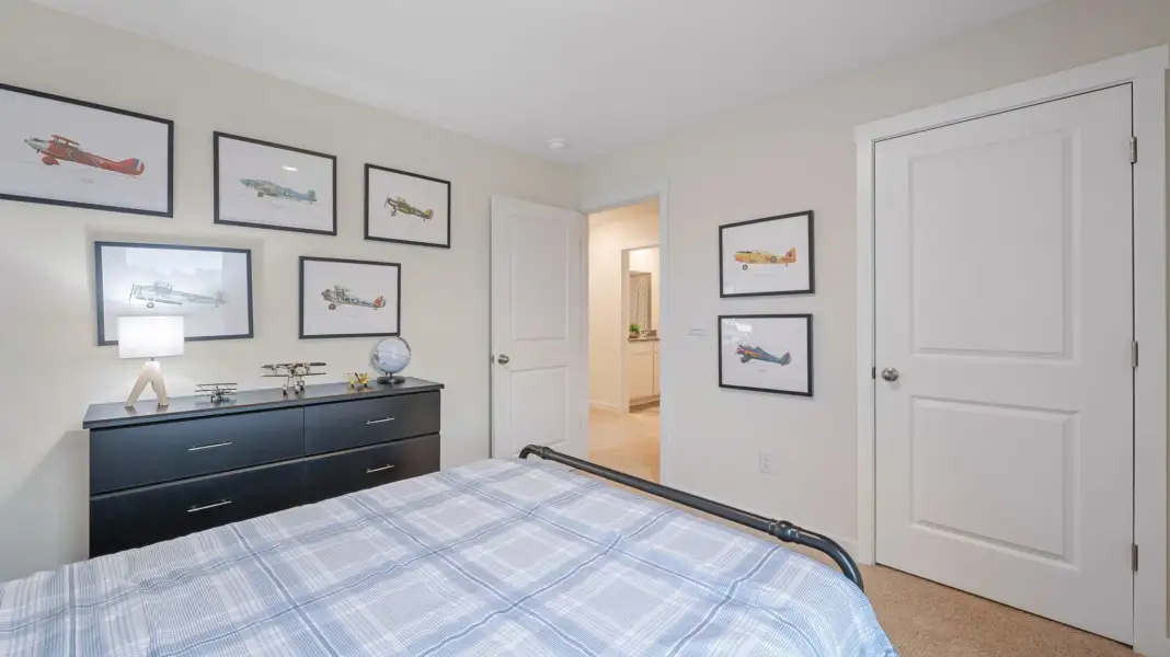 Furnished interior in a model home at Lillie Acres in Chattanooga (Image 28).