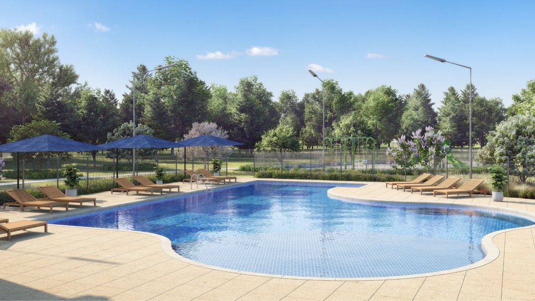 Ridgeland Hills Community Pool Rendering