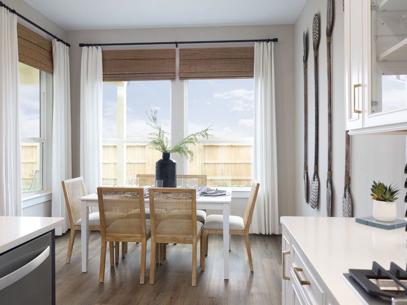Furnished interior in a model home at Kemah Crossing - Luxe Series in Kemah (Image 10).