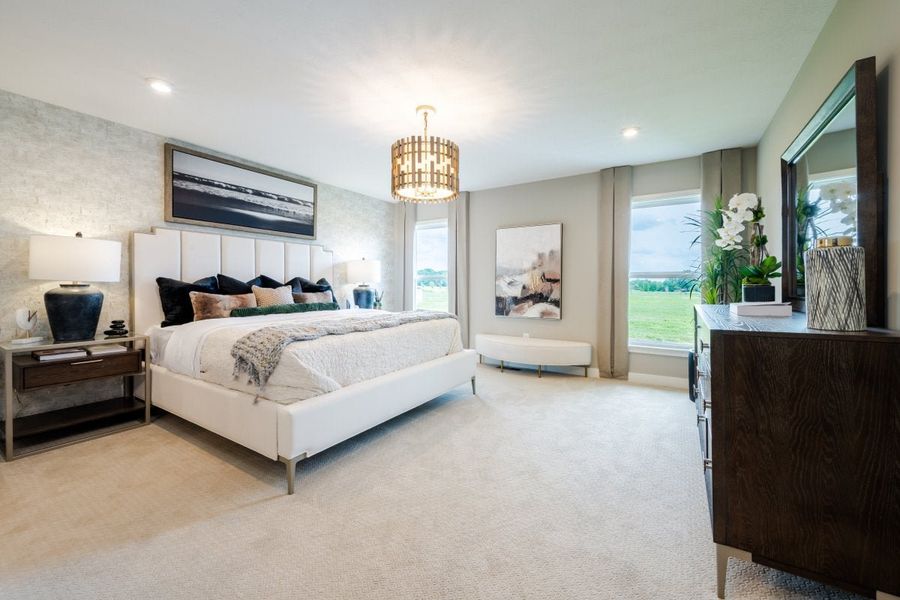 Furnished interior in a model home at Pickens Bluff in Hiram (Image 26). Furnished interior in a model home at Pickens Bluff in Hiram (Image 26).