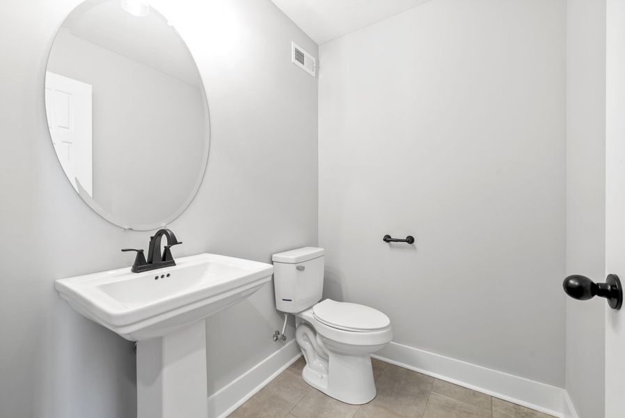 Furnished interior in a model home at Cherry Fields in Clarksville (Image 14).