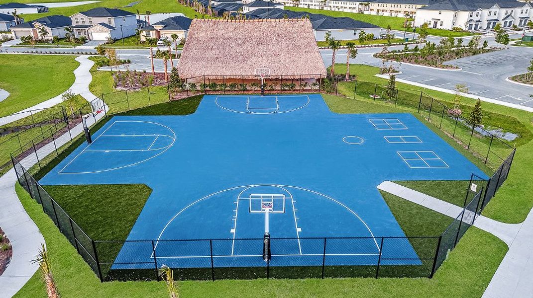 Tuckers Cove Amenity Sport Court Basketball