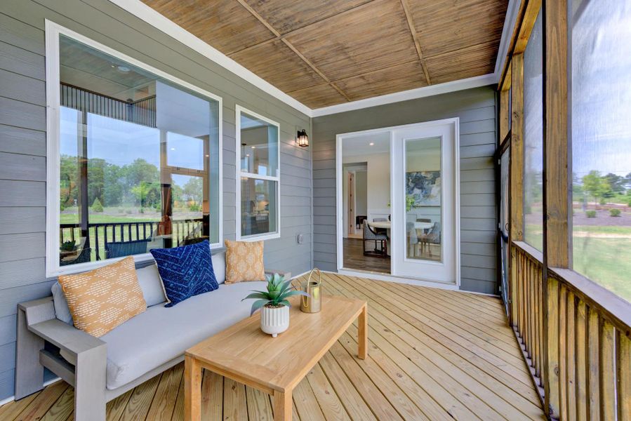 The Kendall Outdoor Living Area The Kendall Outdoor Living Area