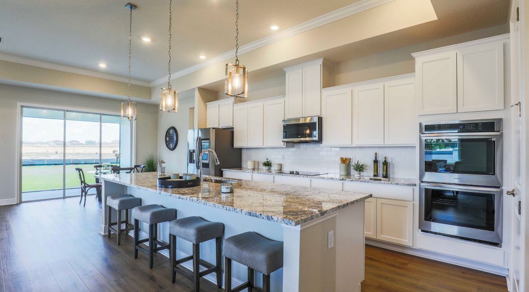 Furnished interior in a model home at Applewood Reserve in Lakeland (Image 5).