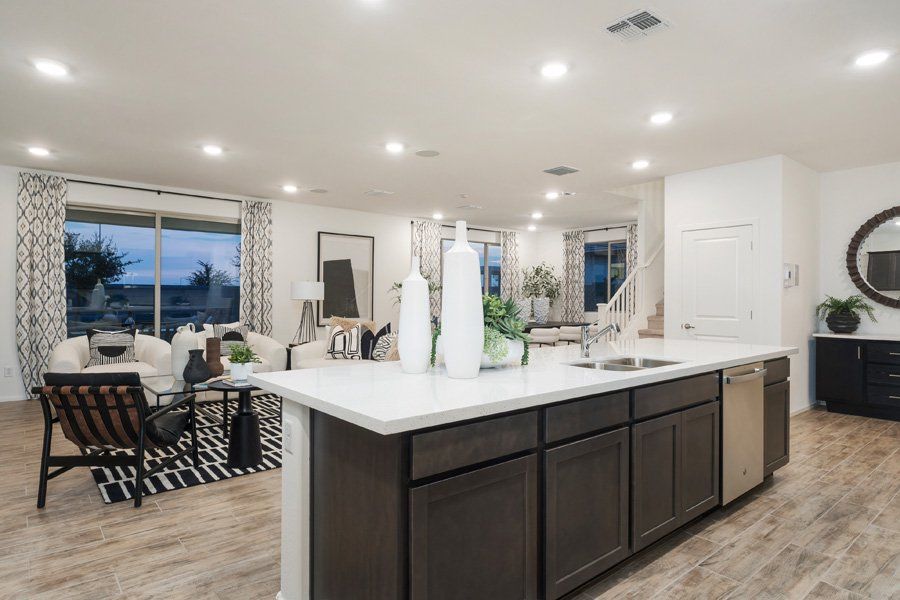 Furnished interior in a model home at Laveen Vistas III in Laveen (Image 33). Furnished interior in a model home at Laveen Vistas III in Laveen (Image 33).