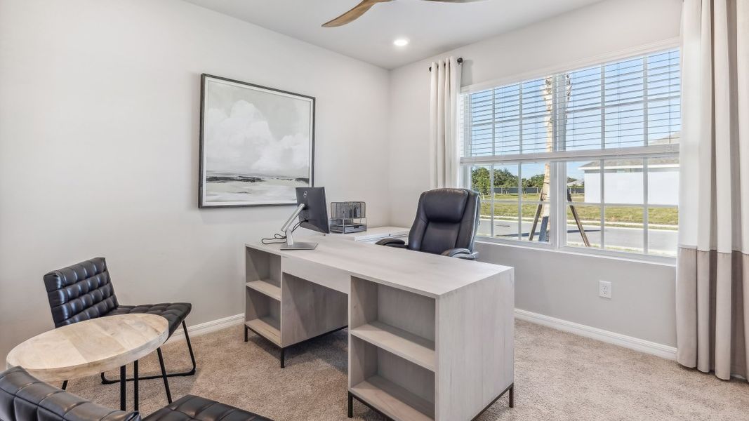Furnished interior in a model home at Hemingway Pointe in Fort Myers (Image 56). Furnished interior in a model home at Hemingway Pointe in Fort Myers (Image 56).