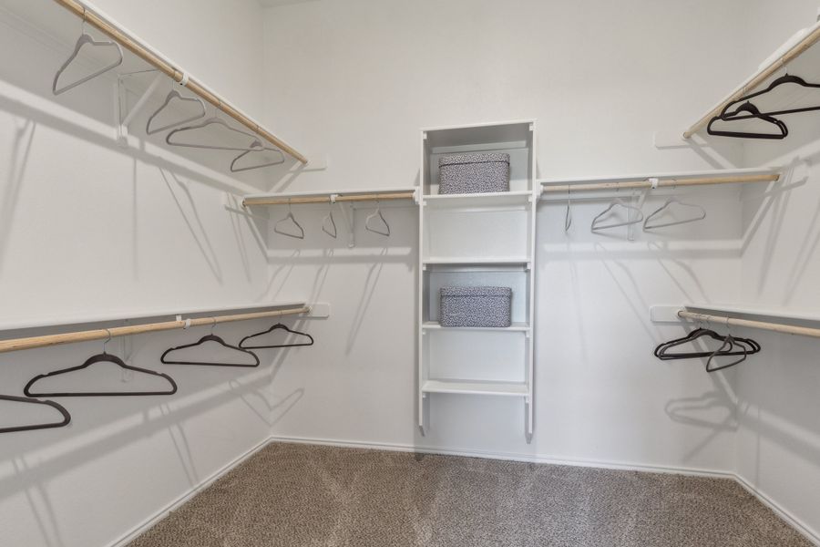 Furnished interior in a model home at Summer Crest in Fort Worth (Image 34).