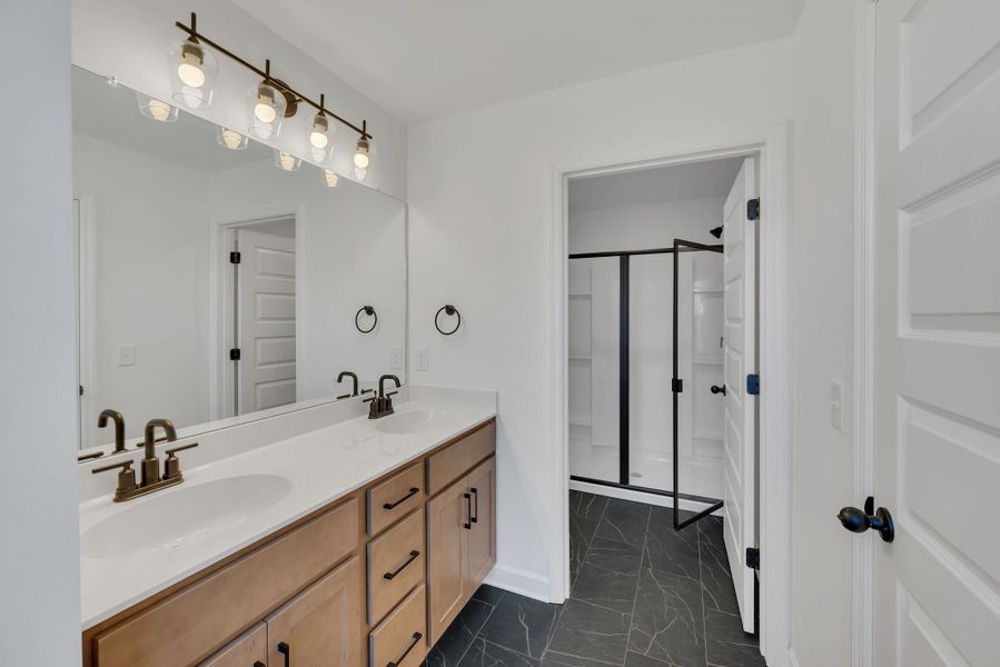 Furnished interior in a model home at Anderson Park in Hendersonville (Image 81).