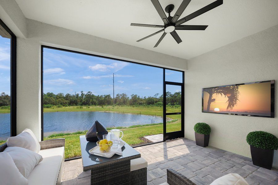 Exterior details of a home in Shellstone at Waterside, Sarasota (Image 25).