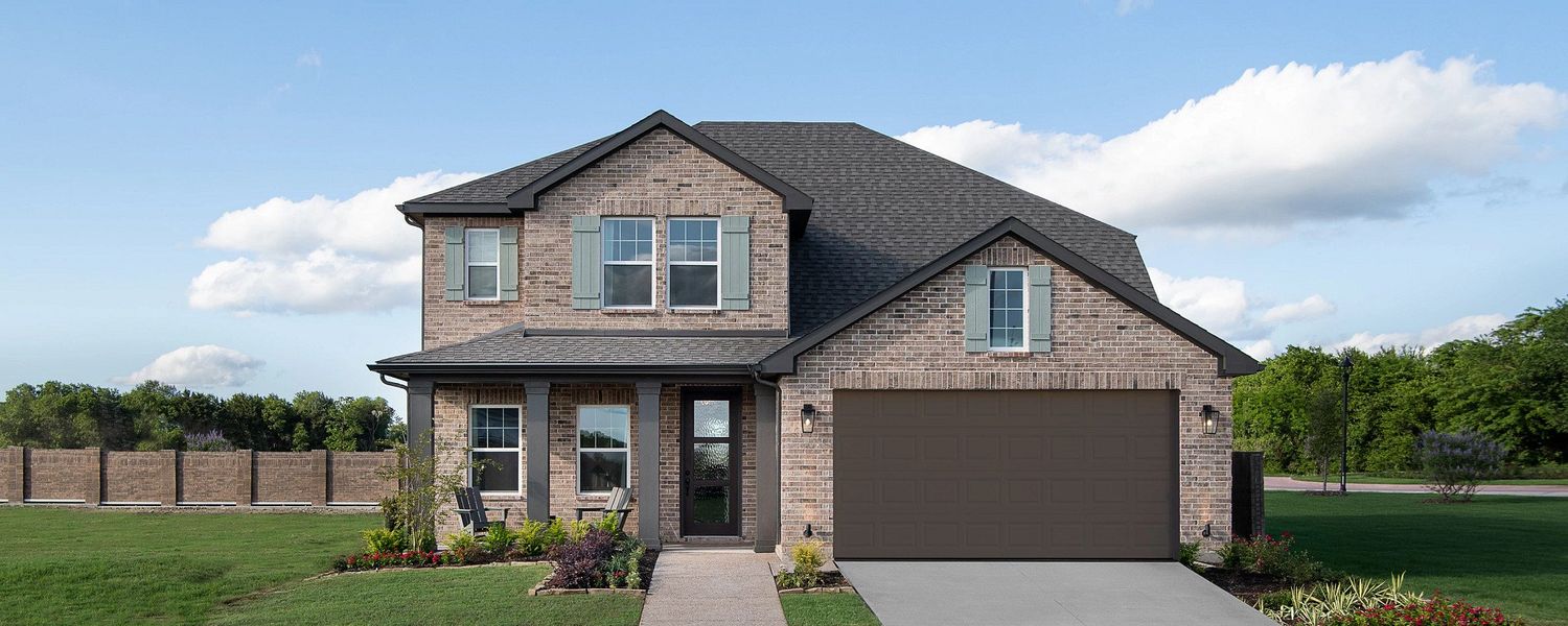 Front exterior of a home in the Meadow Park community, located in Melissa, TX (Image 3).