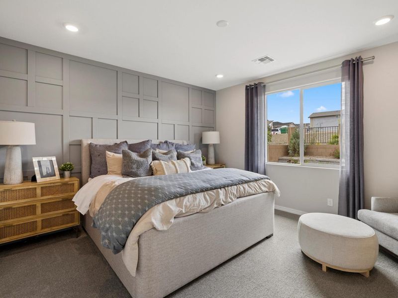 Furnished interior in a model home at South Ranch Destination Collection in Prescott (Image 18). Furnished interior in a model home at South Ranch Destination Collection in Prescott (Image 18).