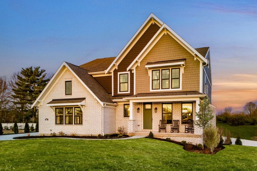 Front exterior of a home in the Watson at Flowers Plantation community, located in Clayton, NC (Image 5).