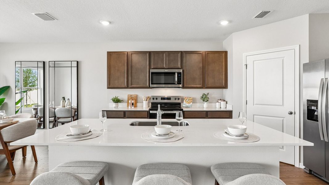 Furnished interior in a model home at Brookside in Ruskin (Image 32). Furnished interior in a model home at Brookside in Ruskin (Image 32).
