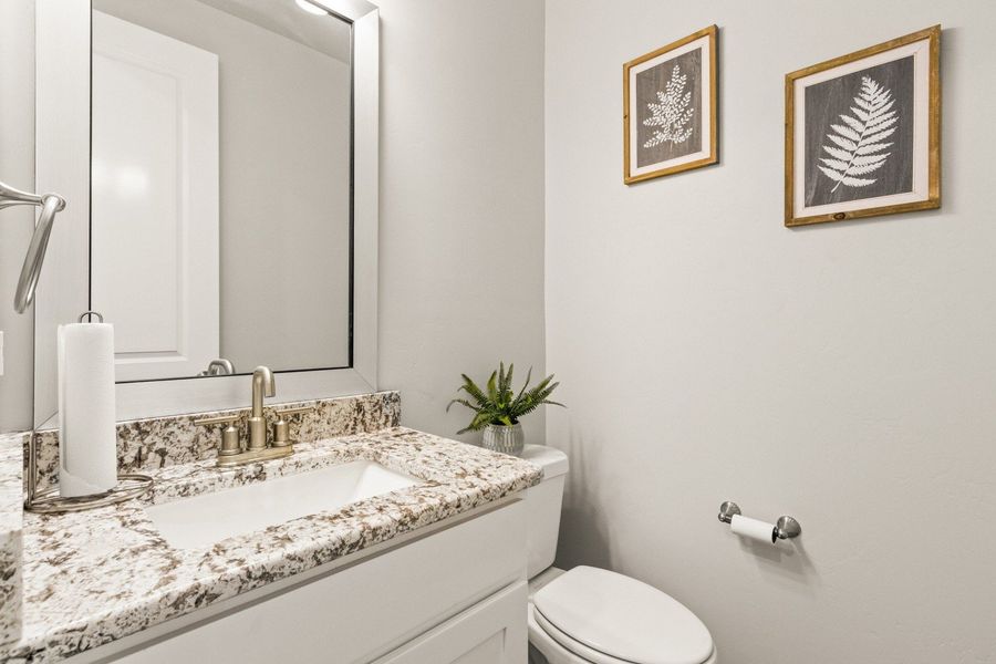 Furnished interior in a model home at Hillside Park in El Paso (Image 31).