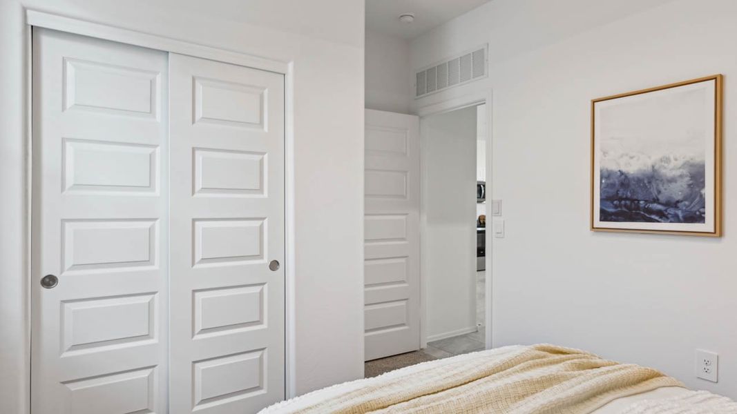 Furnished interior in a model home at Elena Trails in Maricopa (Image 39).