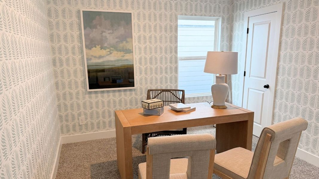 Furnished interior in a model home at Chapel Lakes in Montgomery (Image 5). Furnished interior in a model home at Chapel Lakes in Montgomery (Image 5).