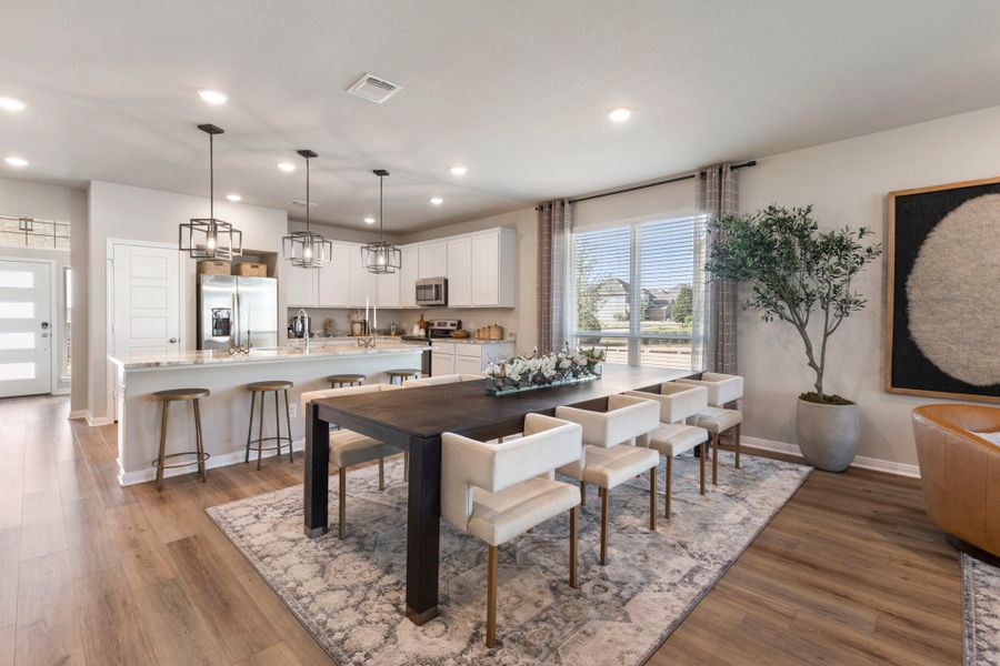 Furnished interior in a model home at Northgate in Temple (Image 13). Furnished interior in a model home at Northgate in Temple (Image 13).