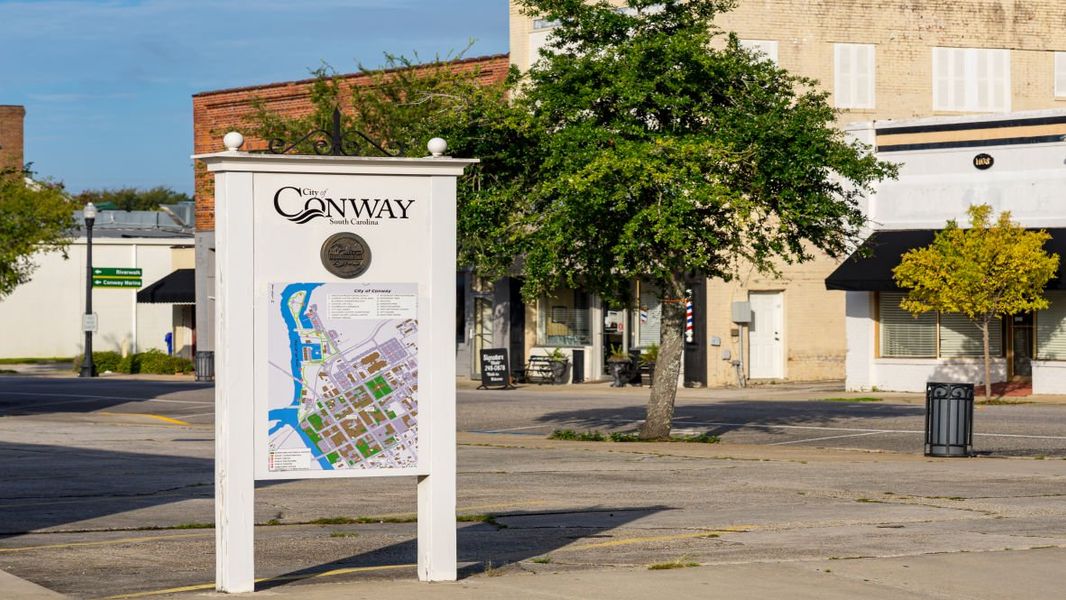 Front exterior of a home in the Kingston Bay community, located in Conway, SC (Image 11).