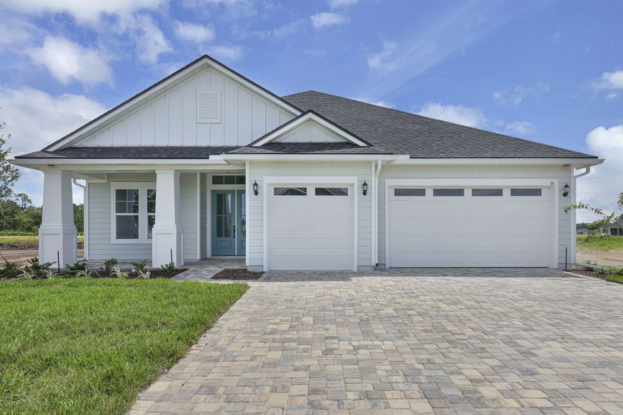 Front exterior of a home in the Hidden Creek at SilverLeaf Phase 2 community, located in St. Augustine, FL (Image 20). Front exterior of a home in the Hidden Creek at SilverLeaf Phase 2 community, located in St. Augustine, FL (Image 20).