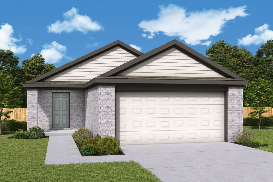 Front exterior of a home in the Creekhaven community, located in Arcola, TX (Image 21).
