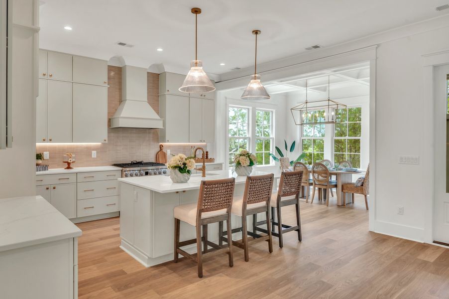 Furnished interior in a model home at Beaufort County Homes in Beaufort (Image 5).