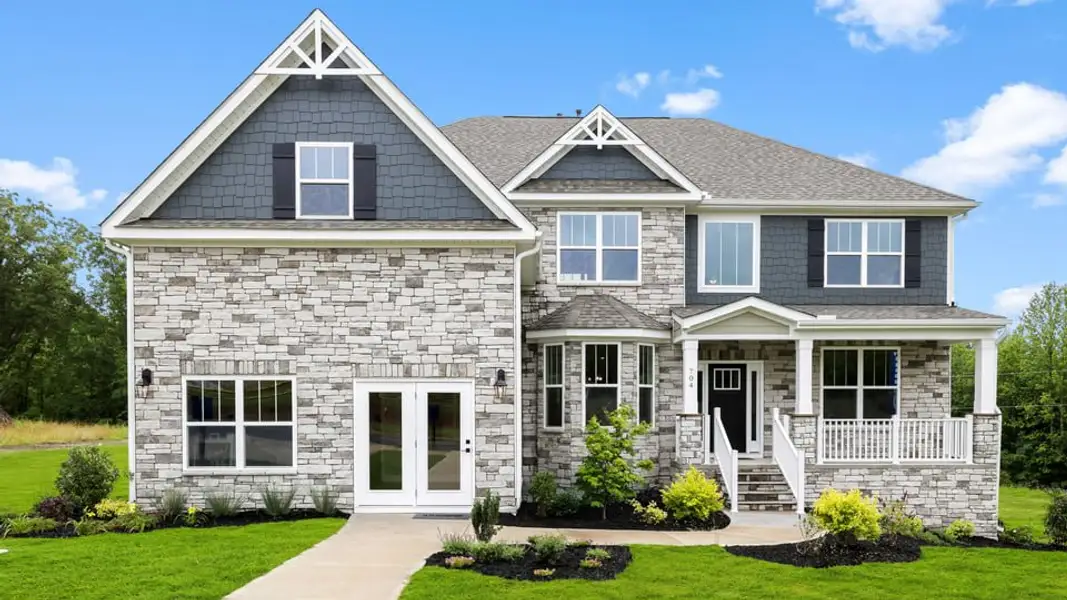 Front exterior of a home in the Campbell Ridge community, located in Pelzer, SC (Image 1). Front exterior of a home in the Campbell Ridge community, located in Pelzer, SC (Image 1).