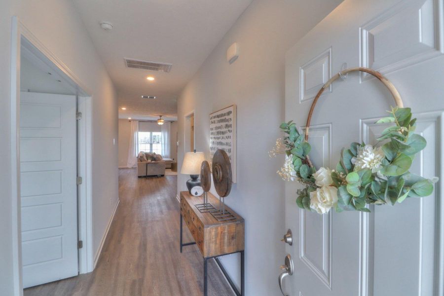 Furnished interior in a model home at Collin's Place in Decherd (Image 21).