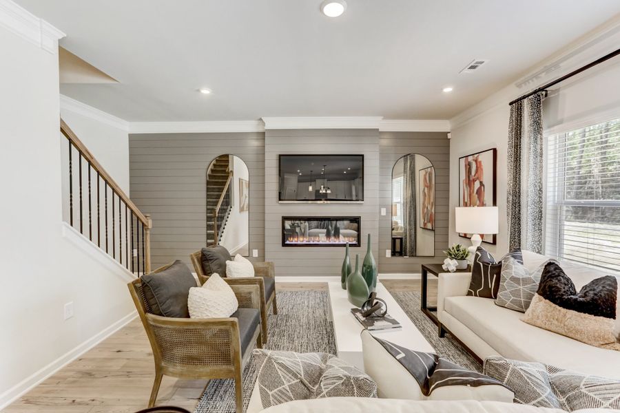 Cozy Living Area (McGinnis Model Home)
