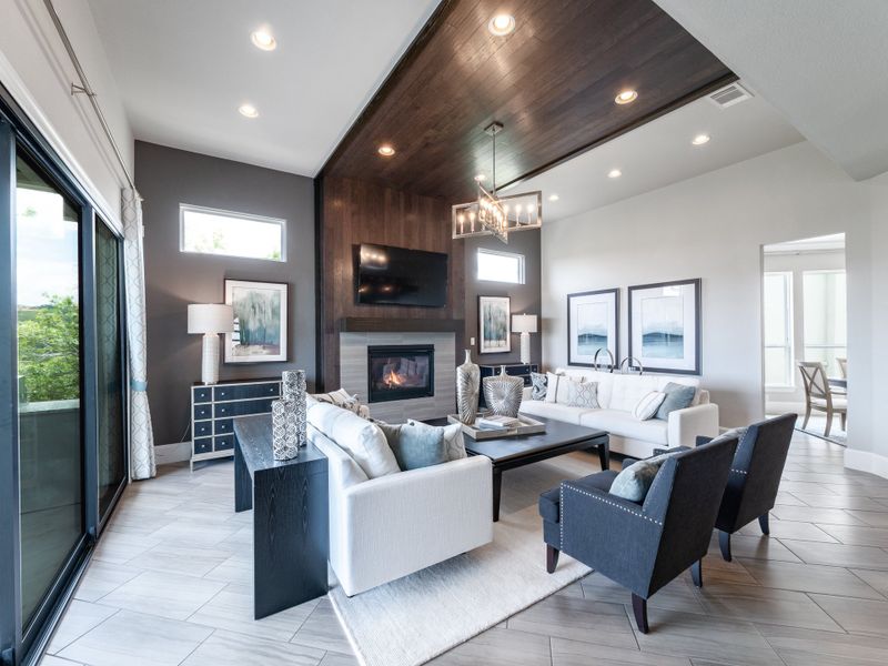 Furnished interior in a model home at Arcadia in Brentwood (Image 8). Furnished interior in a model home at Arcadia in Brentwood (Image 8).