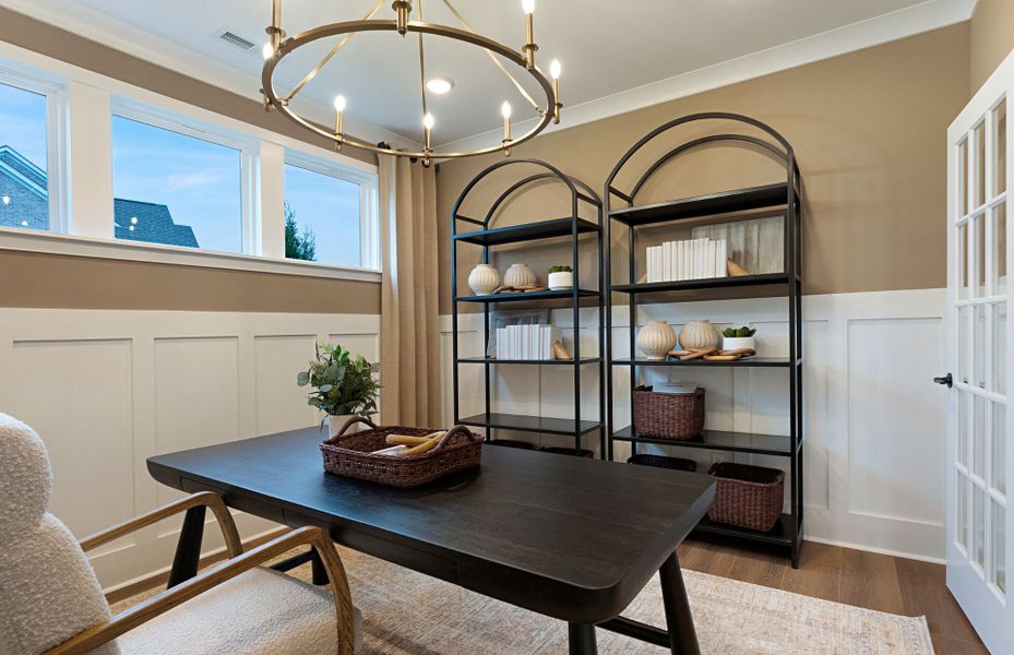 Flex Room perfect for office use at Millstone new home construction community in Hendersonville, TN Flex Room perfect for office use at Millstone new home construction community in Hendersonville, TN