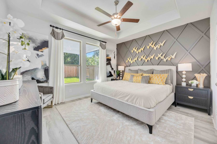 Tejas Village Model Home - Primary Bedroom Tejas Village Model Home - Primary Bedroom